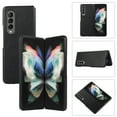 thumbnail image 1 of Galaxy Z Fold 3 Case, Samsung Z Fold 3 Case, Ultra Slim Lichee Pattern Shookproof Folding Anti-Drop Wear-Resistant Glossy Design Back Phone Cover For Samsung Galaxy Z Fold 3,Black, 1 of 6