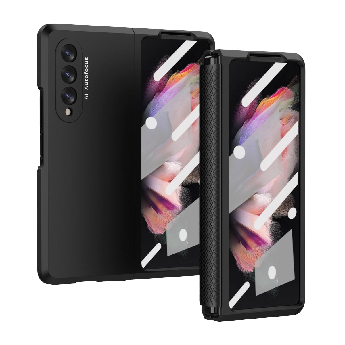 for Samsung Galaxy Z Fold 5 Case, Ultra Slim Phone Case Lightweight  Wear-Resistant PC Material Hard Galaxy Z Fold 5 5G Flip Cover for Samsung  Galaxy Z