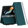 thumbnail image 1 of for Galaxy Z Fold 5 Standing Cover with S Pen and S Pen Holder, Protective Phone Case with Kickstand for Hands Free Viewing for Samsung Galaxy Z Fold 5 (Green), 1 of 7