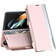 thumbnail image 1 of for Galaxy Z Fold 5 Standing Cover with S Pen and S Pen Holder, Protective Phone Case with Kickstand for Hands Free Viewing for Samsung Galaxy Z Fold 5 (Pink), 1 of 7