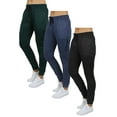 thumbnail image 1 of Galaxy by Harvic 3-Pack Women's Loose Fit Fleece Jogger Sweatpants (S-5XL), 1 of 2