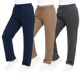 thumbnail image 1 of Galaxy by Harvic 3-Pack Women's Loose Fit Fleece Jogger Sweatpants (S-5XL), 1 of 6