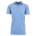 thumbnail image 1 of Galaxy by Harvic Men's Dry Fit Moisture-Wicking Polo Shirt, 1 of 2