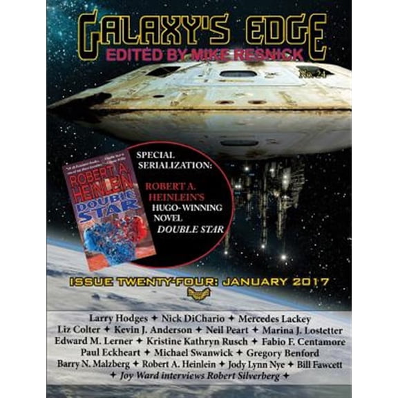 Pre-Owned Galaxy's Edge Magazine: Issue 24, January 2017 (Serialization Special: Heinlein's Hugo-winning Double Star) (Paperback)