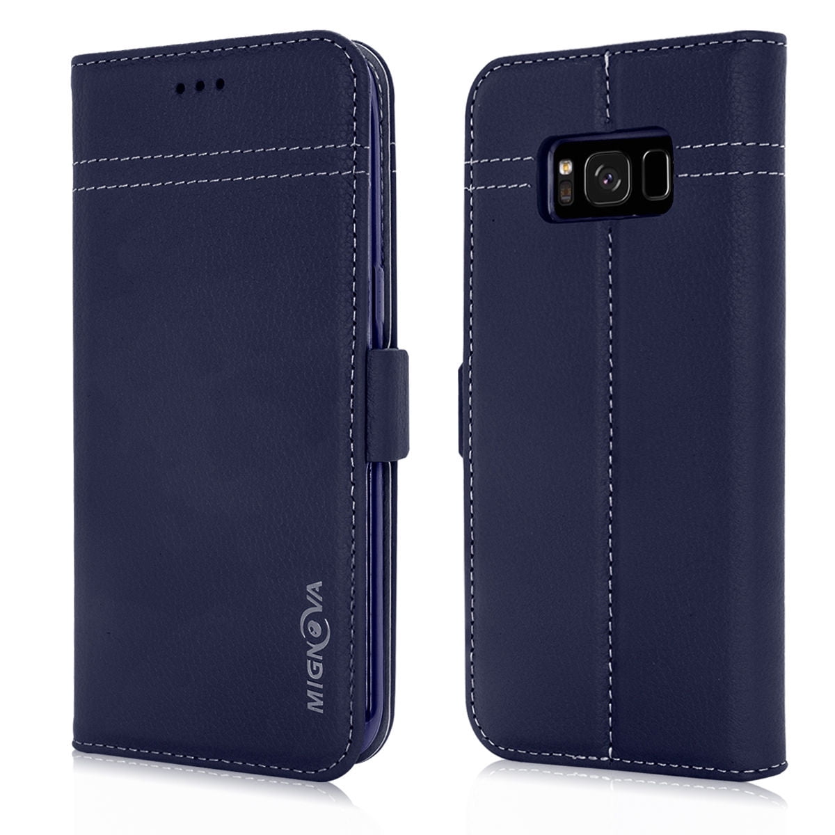Galaxy s8 Plus Case, Mignova Galaxy S8 Plus Wallet Case Genuine Premium