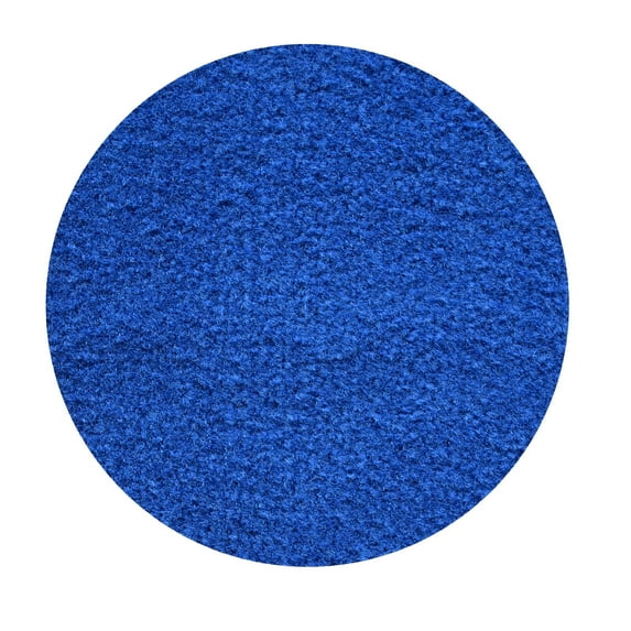 Galaxy way kids Favorite area rugs with Rubber Marine Backing for Patio, Porch, Deck, Boat, Basement or Garage with Premium Bound Polyester Edges Blue 3' Round