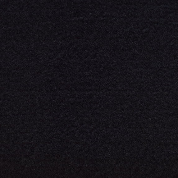 Galaxy way solid color area rugs with Rubber Marine Backing for Patio, Porch, Deck, Boat, Basement or Garage with Premium Bound Polyester Edges Black 8' Square