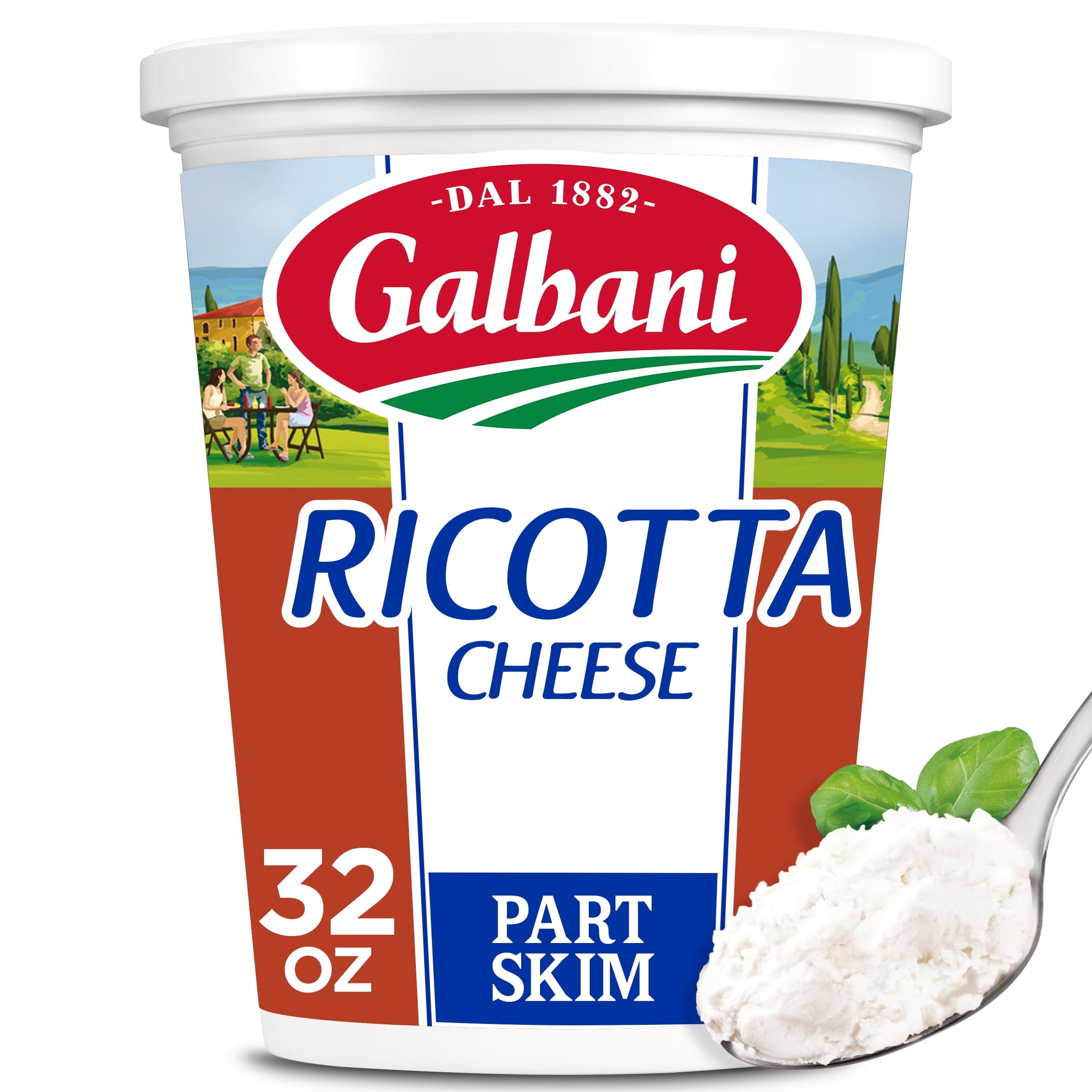 Galbani Part Skim Ricotta Cheese, 32 oz (Refrigerated)