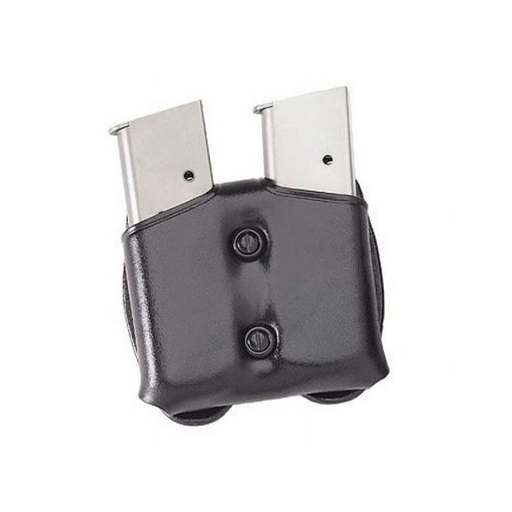 Galco CDM22B CDM Double Mag Black Cowhide