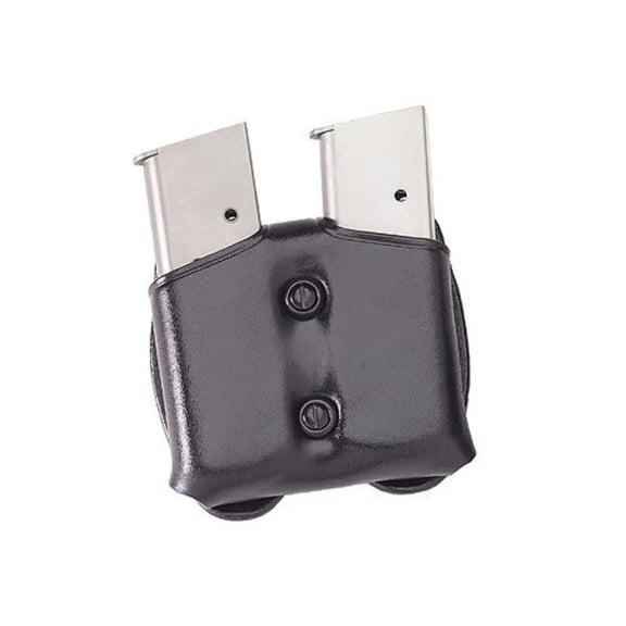 Galco CDM22B CDM Double Mag Black Cowhide