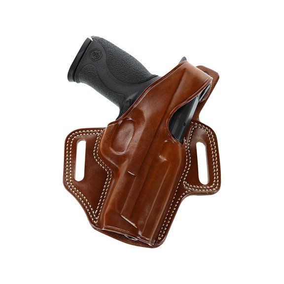 Galco Fletch OWB Holster Right Hand Glock 48, S&W M&P Shield EZ 9 Leather Tan