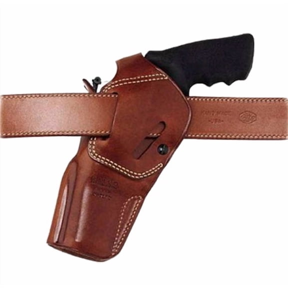 Galco Outdoorsman Belt Leather Holster, Right Hand, Tan,