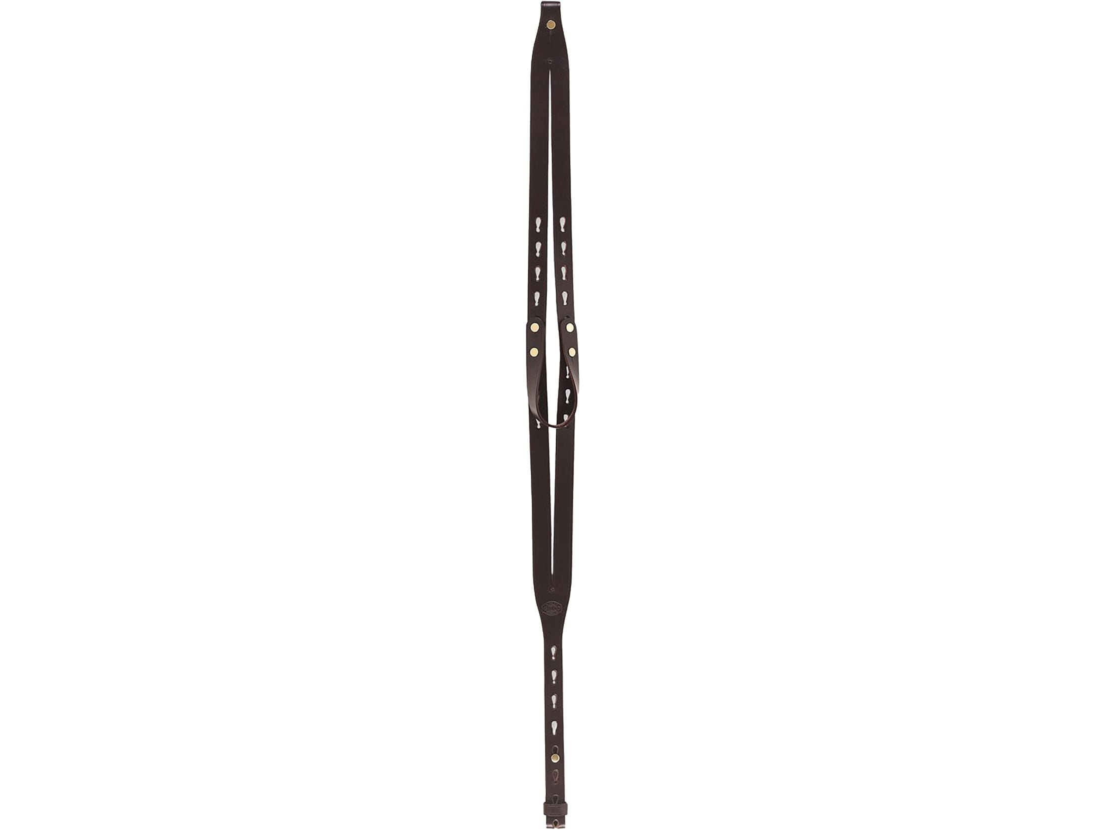 Galco Safari Ching Sling Leather Dark Havana