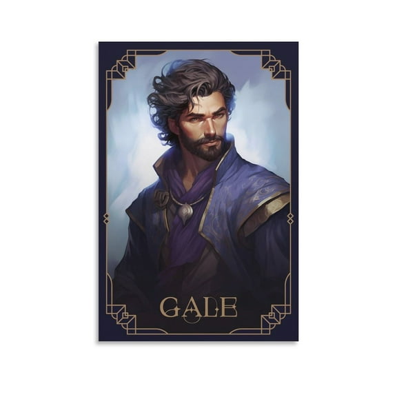 Gale Bg3 Poster Posters Art Print Wall Photo Paint Poster Hanging Picture Family Bedroom Decor Gift 12x18inch(30x45cm)
