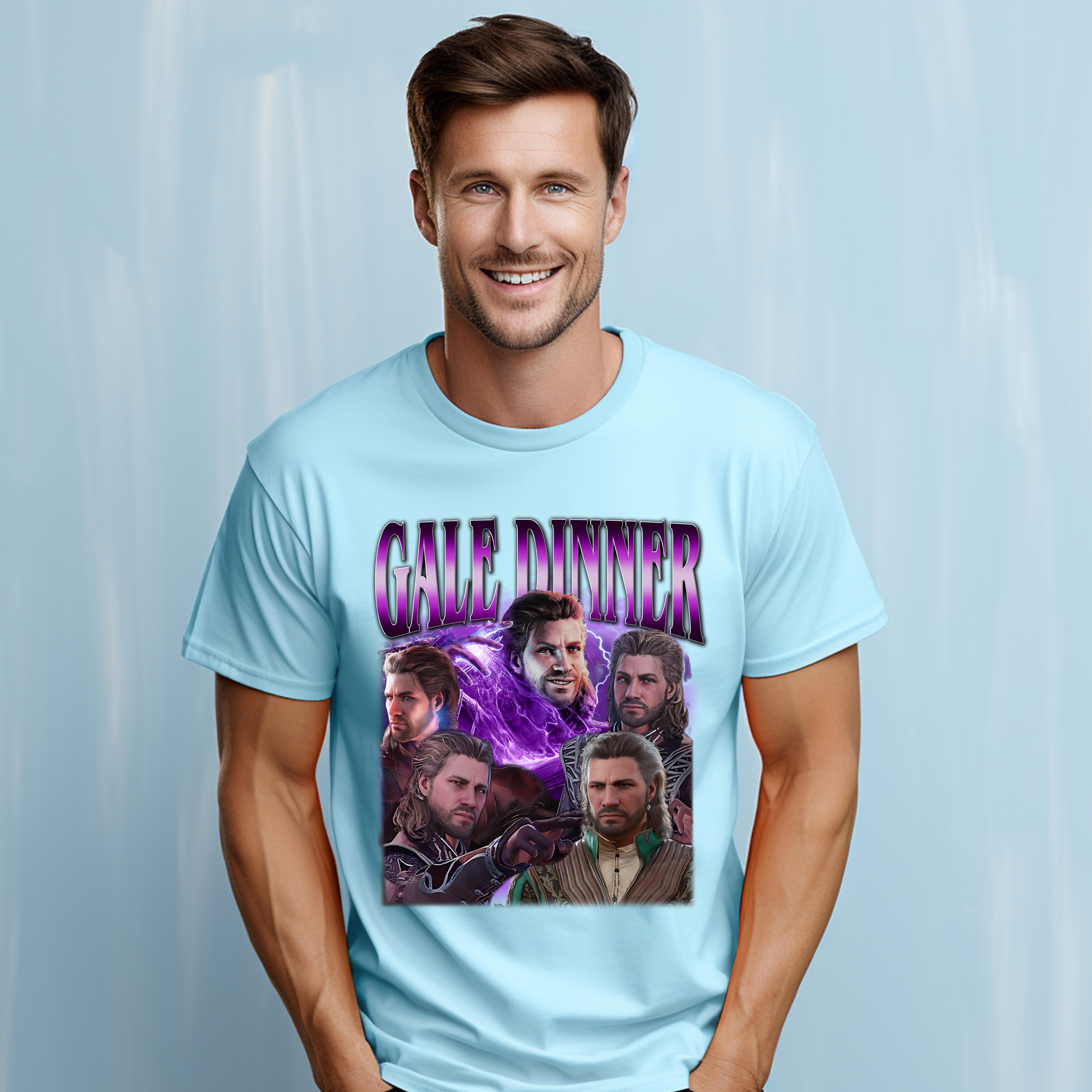 Gale Dinner Shirt, Baldurs Gate Girl Dinner UNISEX TSHIRT Up To 4XL