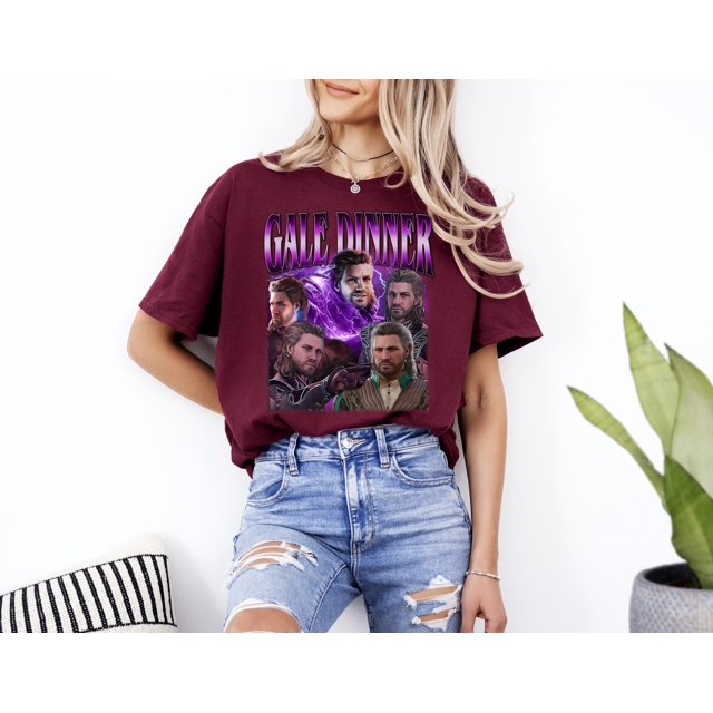 Gale Dinner Shirt, Baldurs Gate Girl Dinner UNISEX TSHIRT Up To 4XL