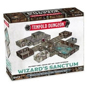 Gale Force 9 Tenfold Dungeon - Wizards Sanctum - Modular Roleplaying Terrain Set, Box To Table, 1 Grids, 12 Illustrated Rooms, RPG-Dungeon Crawling
