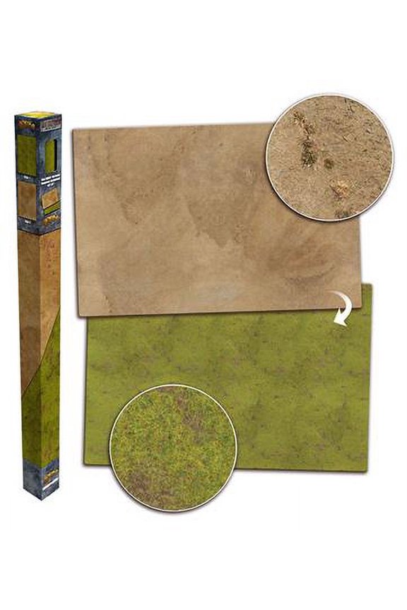 6' x 4' - Gaming Mat - Grass/Desert New