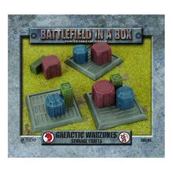 Gale Force Nine: Battlefield in a Box: Galactic Warzones: Storage Crates