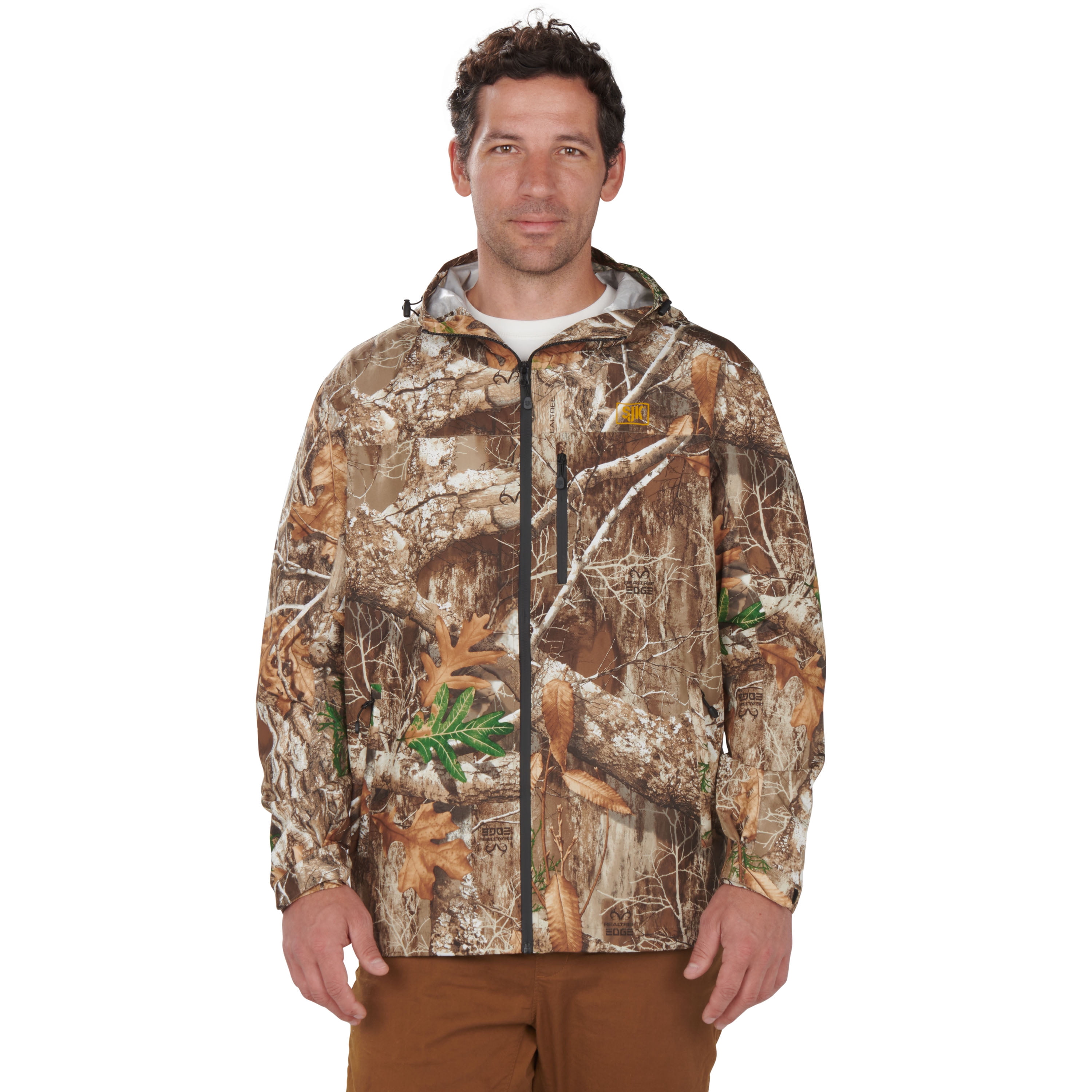 MidwayUSA Men's Cold Bay Waterproof Rain Jacket Realtree EDGE Camo XL