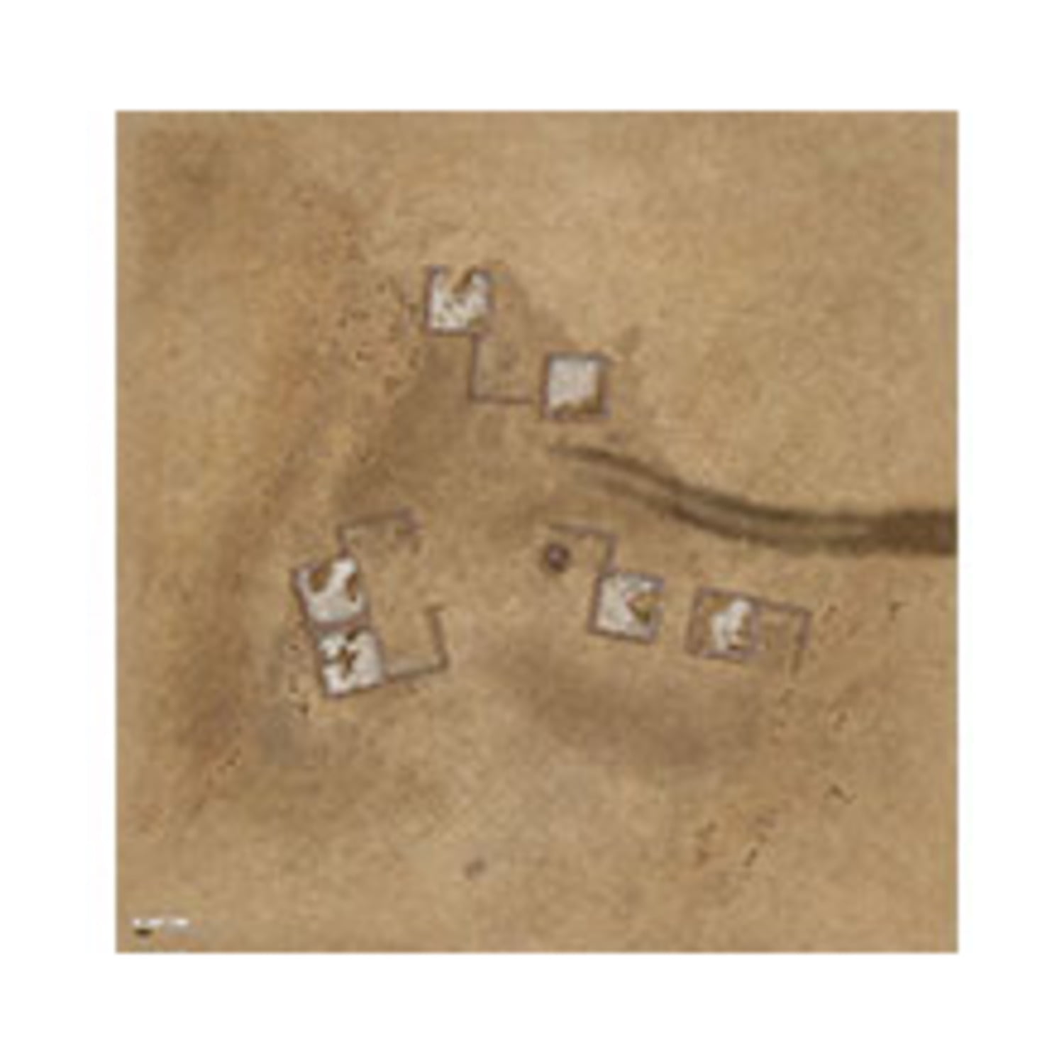 Galeforce Nine Tanks Game Mat El Guettar 36in by 36in TANKS52 - Walmart.com