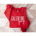 thumbnail image 1 of Galentine Gang Sweatshirt, Galentines Day Sweater, Valentines Day Gift For Women, Girls Valentine Sweater, Trendy Valentines Gift, 1 of 5