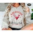 thumbnail image 1 of Galentine Social Club Sweatshirt, Galentines Day Hoodie, Valentines Day Women Shirt, Girls Valentine Sweater,Trendy Valentines Gift TSHIRT All Size S-5XL, 1 of 5