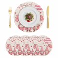 thumbnail image 1 of Galentine's Day Round 15 Inch Placemats Set of 4, Farmhouse Gnomes Love Balloon Tree HeatResistant Non Slip Place Mats for Dining Table, Wipeable Braided Kitchen Table Mats for Housewarming, 1 of 9