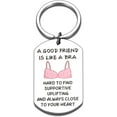 thumbnail image 1 of Galentines Day Gifts for Friends Best Friend Gifts for Women Best Friend Christmas Gifts Long Distance Friendship Gifts for Going Away Gift for Friends Birthday Gifts for Friend Keychain Soul Sister, 1 of 6