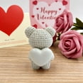 thumbnail image 1 of Galentines Day Table Decorations, Romantic Resin Heart Bear Figurine Valentine's Day Ornaments, Valentine's Day Ornaments Valentine Gift(1PCS), 1 of 6