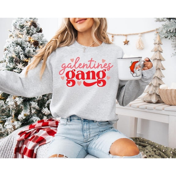 Galentines Gang Sweatshirt, Group Valentines Day Shirt, Galentines Day, Group Shirts, Valentines Day, Galentines Party All Size S-5Xl