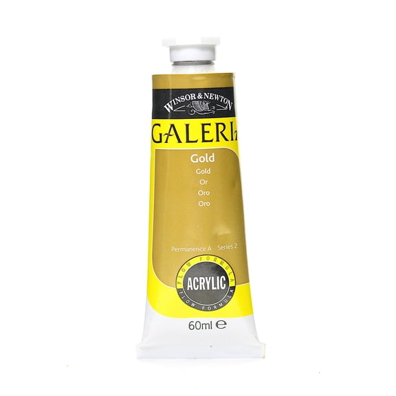 Galeria Flow Formula Acrylic Colours gold, 60 ml, 283 (pack of 3)