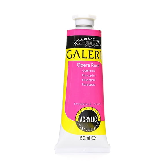 Galeria Flow Formula Acrylic Colours opera rose, 60 ml, 448 (pack of 4)