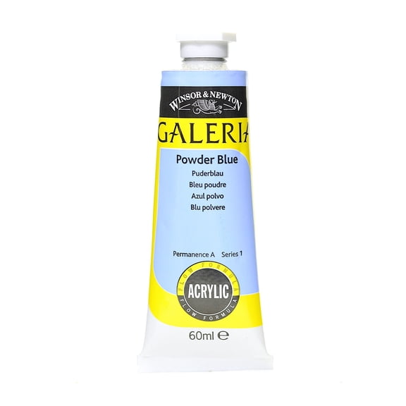 Galeria Flow Formula Acrylic Colours powder blue, 60 ml, 446 (pack of 4)