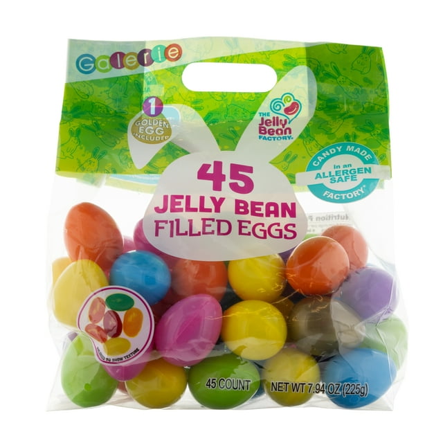 Galerie 45 Count Egg Hunt Bag with Jellybeans, 7.94 oz