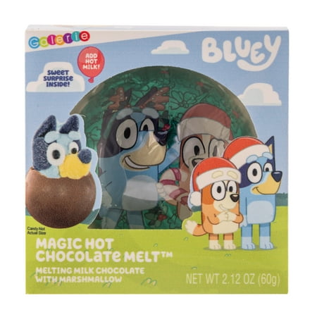 Galerie Bluey Holiday Hot Chocolate Melt with Marshmallow Surprise