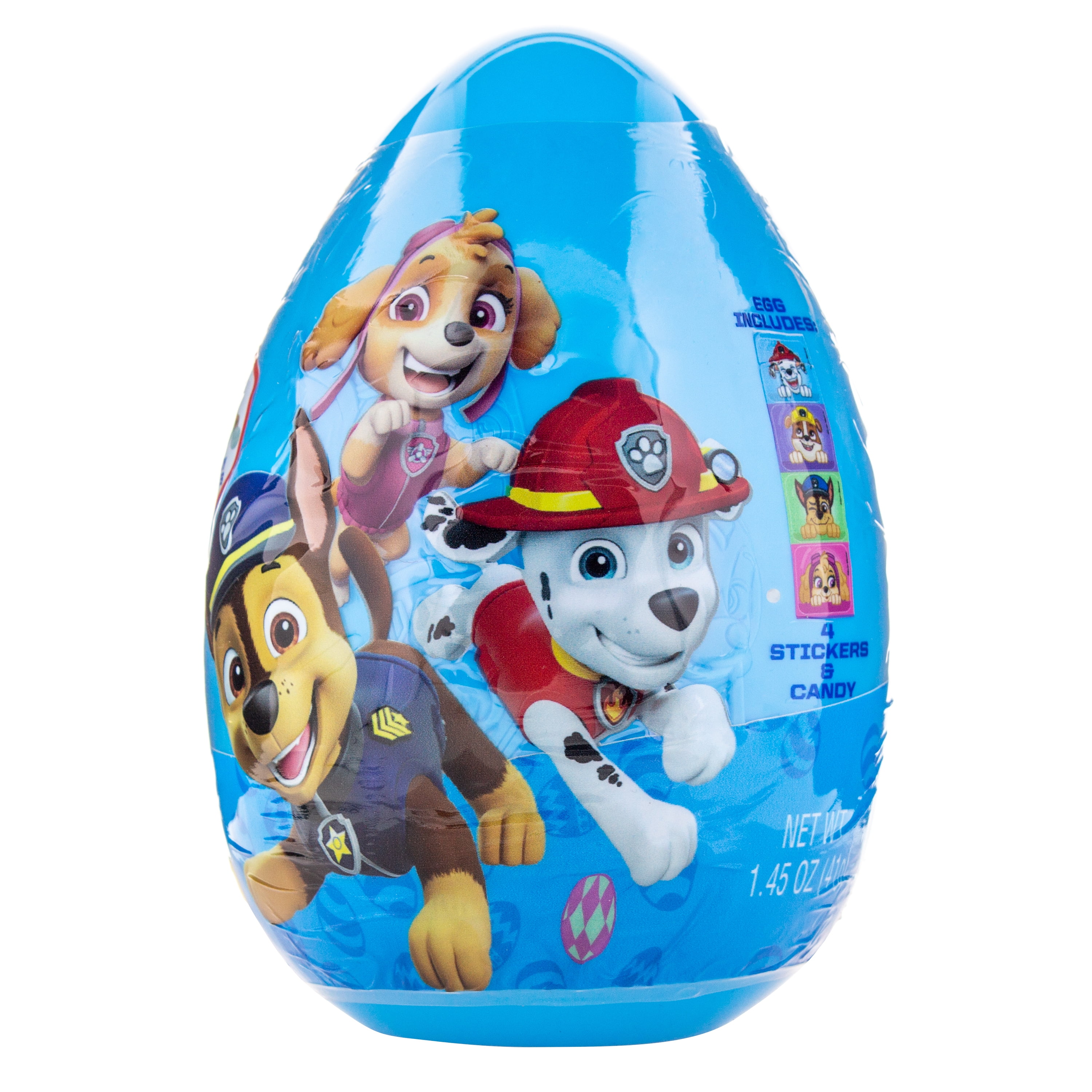 Galerie Paw Patrol Molded Jumbo Egg Gift with Candy, 1.45 oz