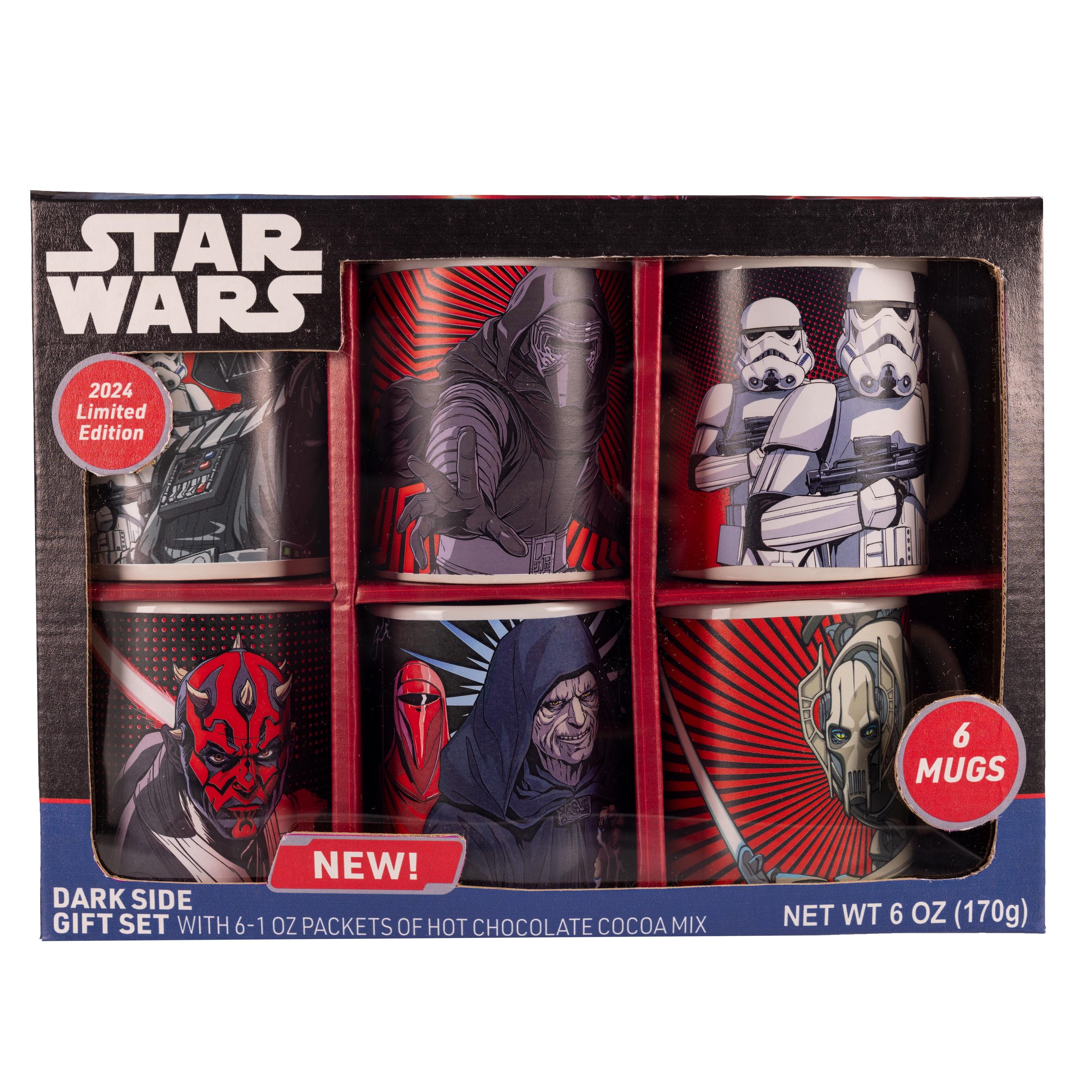 Galerie Star Wars Dark Side 6 Mug Set with Cocoa, 6 oz - Walmart.com