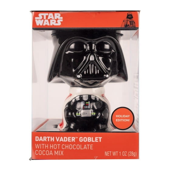 Galerie Star Wars Darth Vader Goblet with Cocoa Mix, 1 oz