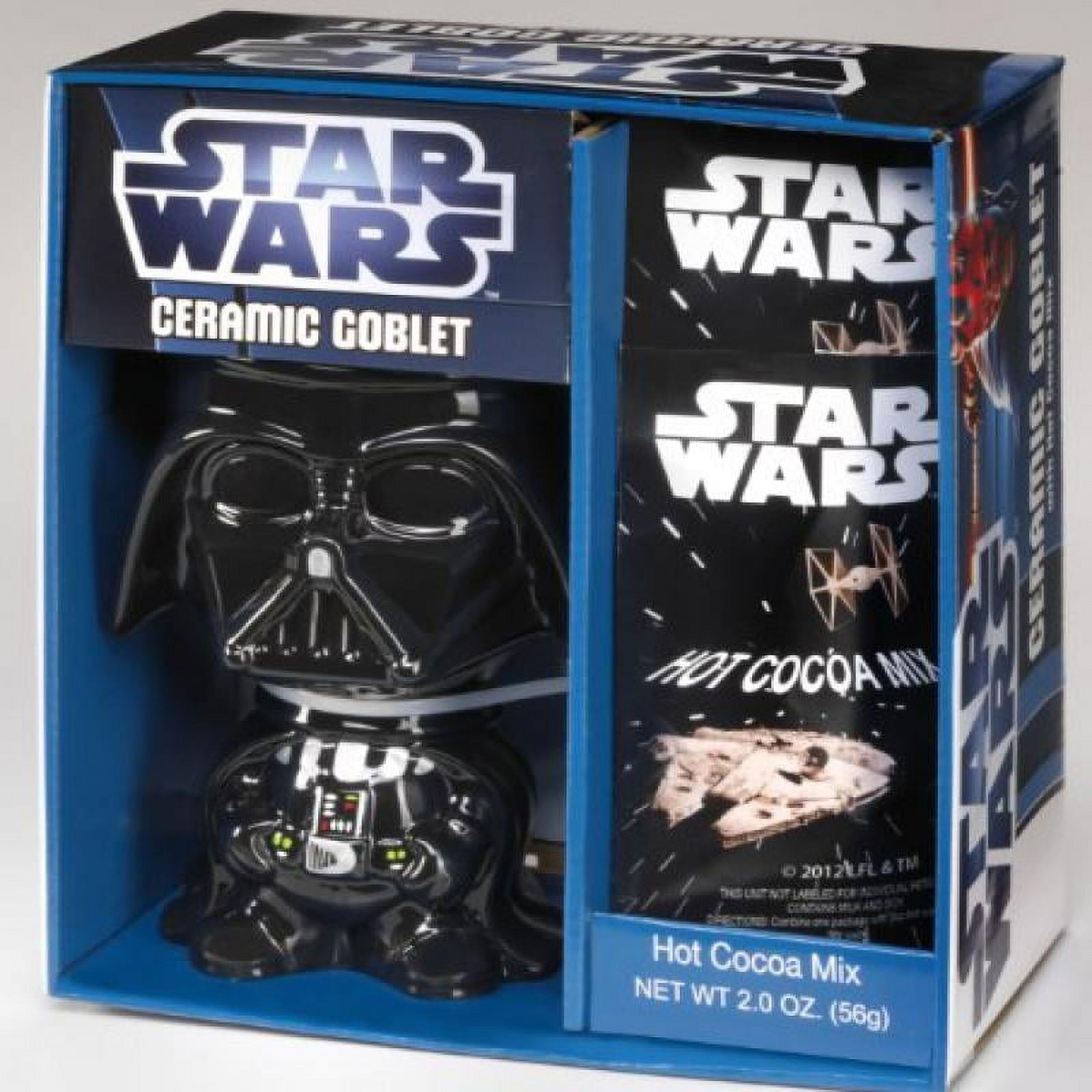 Galerie Star Wars Darth Vader Ceramic Goblet with Chocolate Fudge Cocoa  Mix, 1 Oz. – Walmart Inventory Checker – BrickSeek