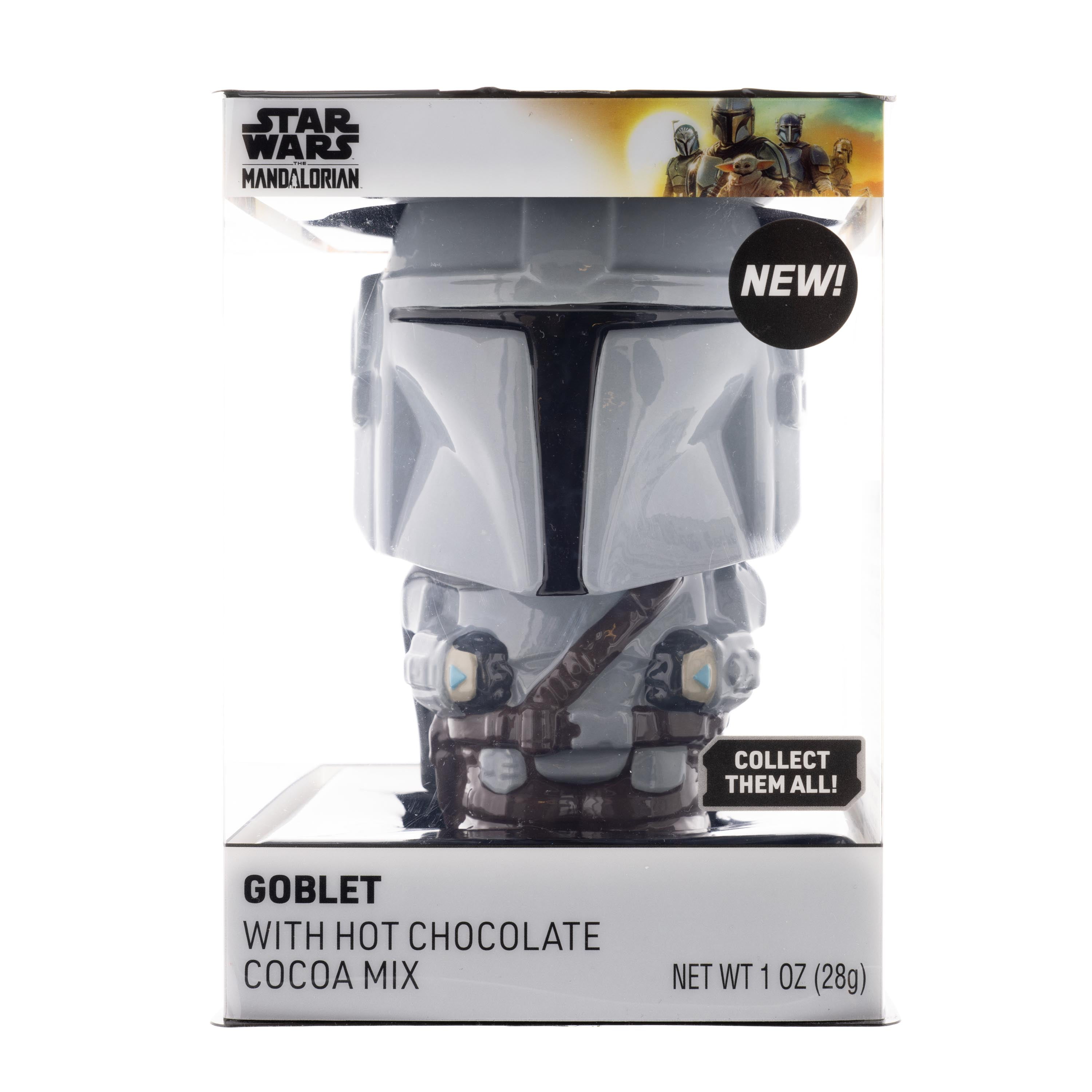 Star Wars Ceramic Goblets with Hot Cocoa Mix