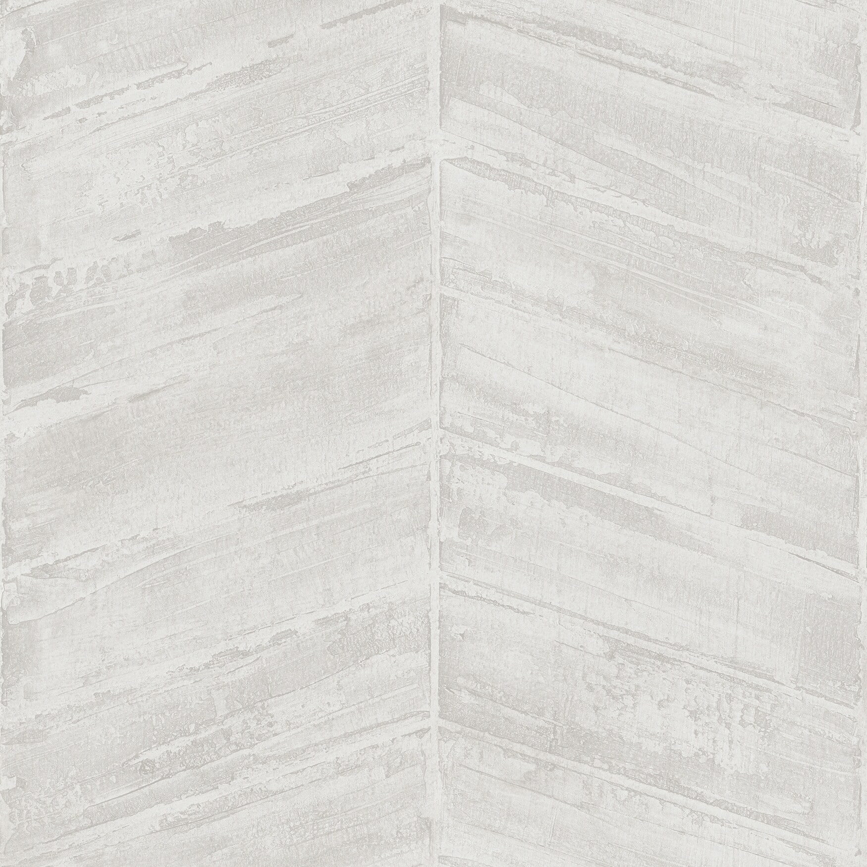 Pearl Off-White Chevron Design Washable Wallpaper Roll