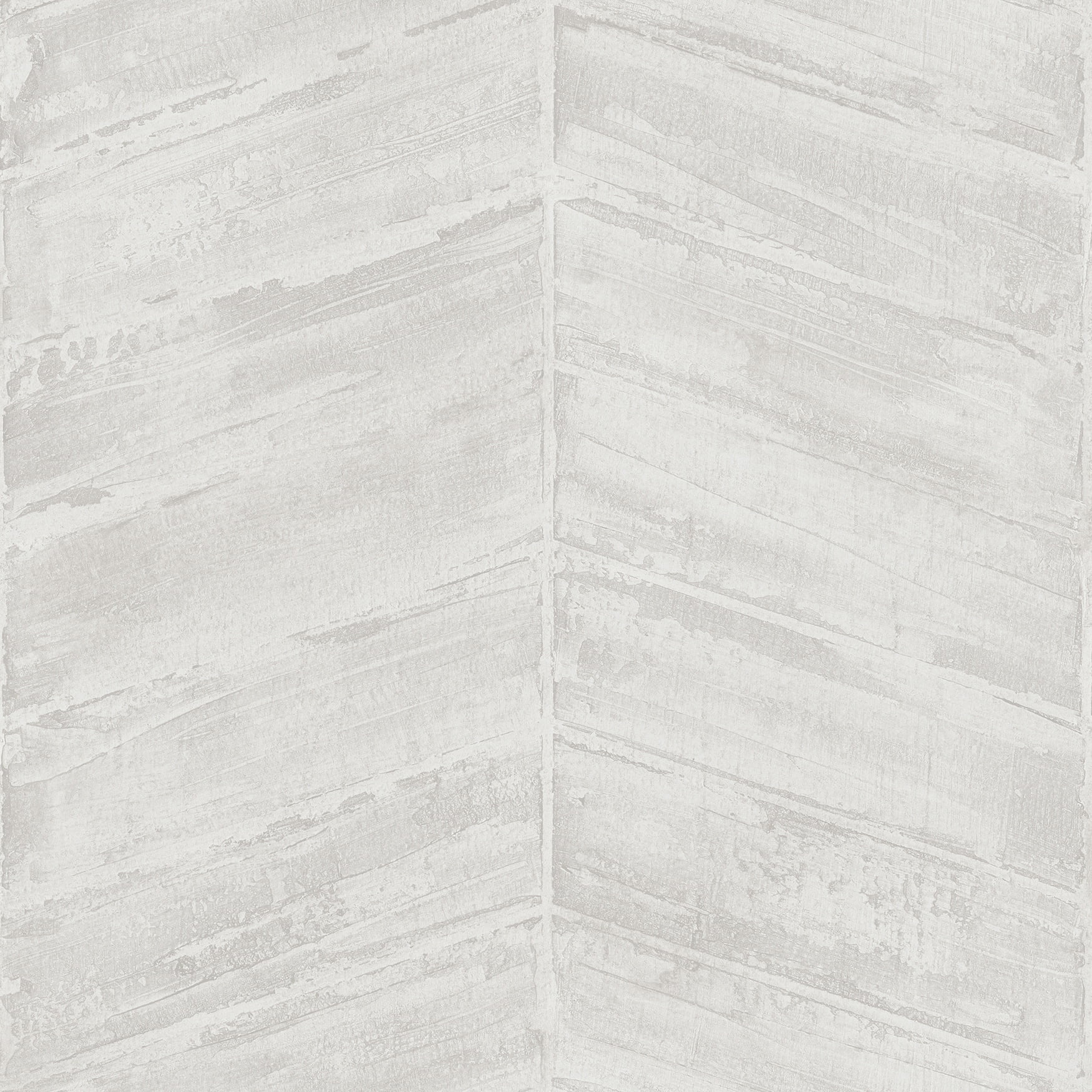 Pearl Off-White Chevron Design Washable Wallpaper Roll
