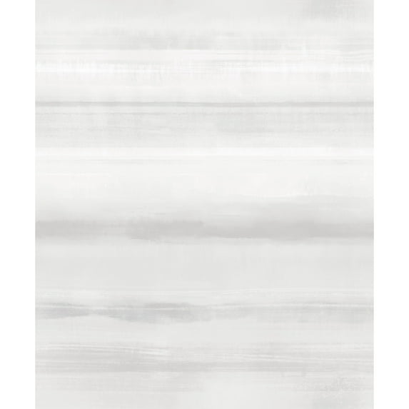 Galerie Wallcoverings Atmosphere Skye Stripe Non-woven Matte Wallpaper Roll 33 feet x 21 inches - Off White