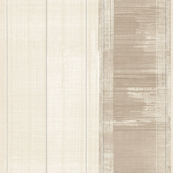 Galerie Wallcoverings Atmosphere Sublime Stripe Non-woven Matte Wallpaper Roll 33 feet x 21 inches - Beige
