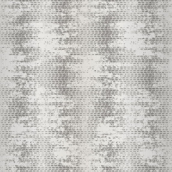 Galerie Wallcoverings Bazaar Weave Effect Non-woven Glitter Wallpaper Roll 33 feet x 21 inches - Silver