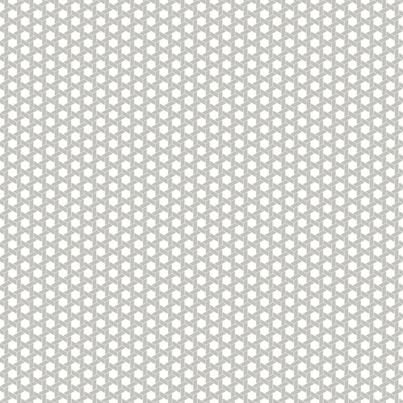 Galerie Wallcoverings Into The Wild Geometric Hex Non-woven Metallic Wallpaper Roll 33 feet x 21 inches - Grey