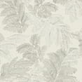 thumbnail image 1 of Galerie Wallcoverings  Italian Style Palm Leaf Design Vinyl on Non-woven Luster Wallpaper Roll 33 feet x 21 inches - Beige, 1 of 5