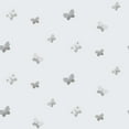 thumbnail image 1 of Galerie Wallcoverings  Just 4 Kids 2 Butterflies Non-woven Matte Wallpaper Roll 33 feet x 21 inches - Grey, 1 of 5