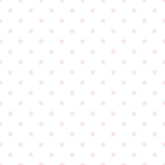 Galerie Wallcoverings Just 4 Kids 2 Tiny Stars Non-woven Matte Wallpaper Roll 33 feet x 21 inches - Pink